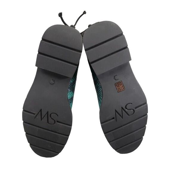 Stuart Weitzman Shoes Womens 5 Boots Fashion Snake Print Casual Pull On Benita - Picture 12 of 16